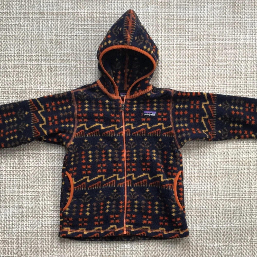 Patterned Fleece Jacket (size 4T)